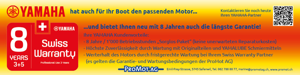 Promot 8 Jahre Garantie